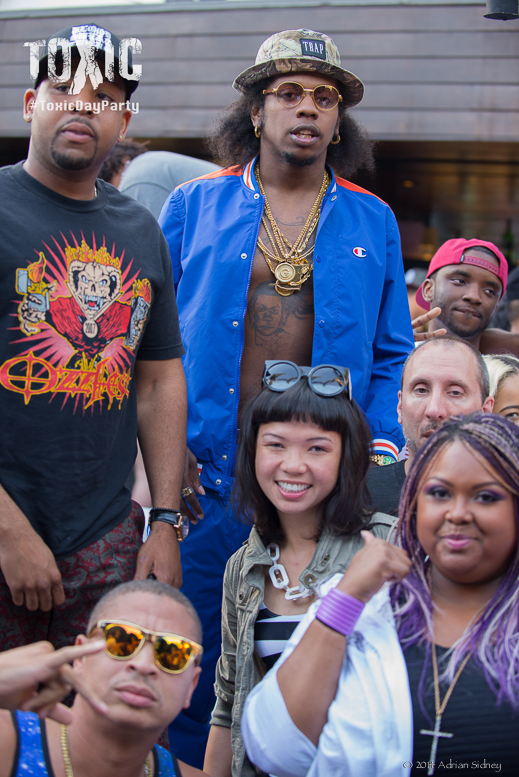 Trinidad Jame$ spotted at Toxic Day Party.