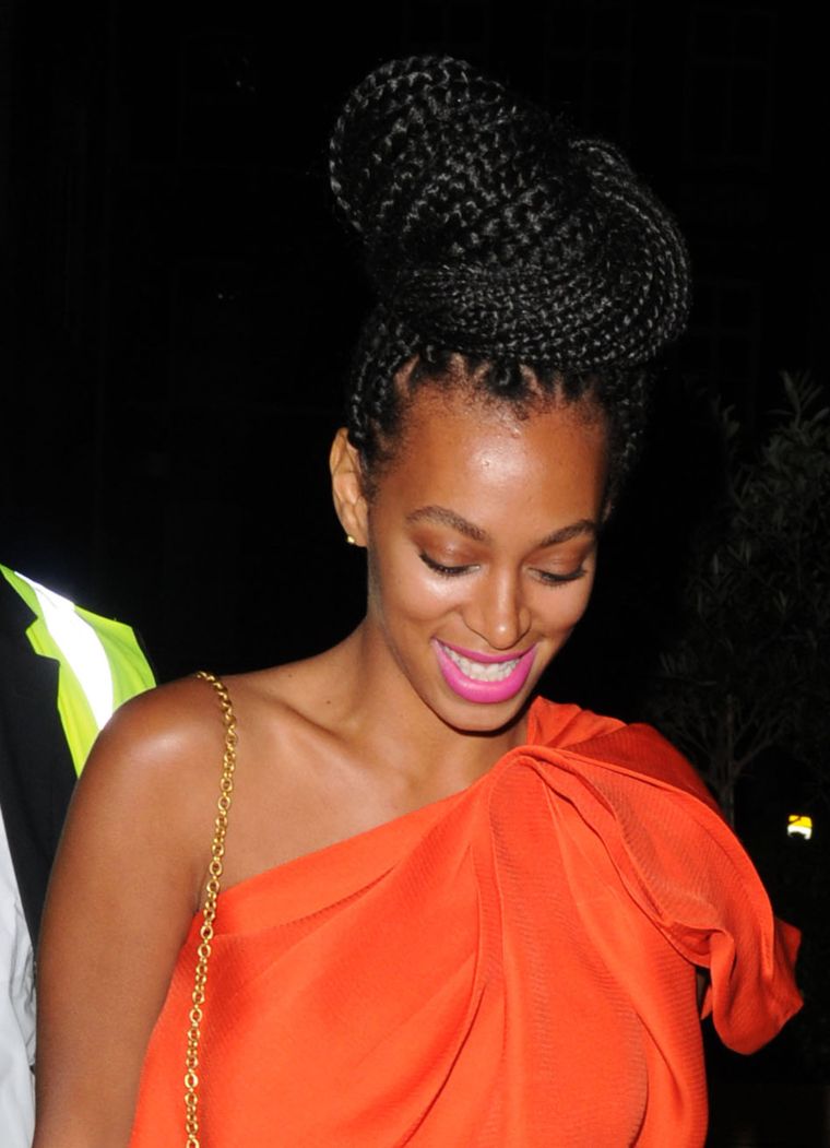 Solo rocked the long braids in 2012.