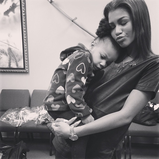 She loves being Auntie Zaya.