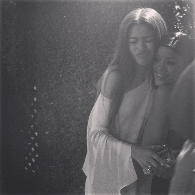 Zendaya and Rihanna unite: Cuteness Overload.