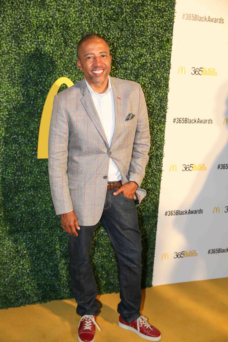 Kevin Liles hits the red carpet before the McDonald’s 365Black Awards.