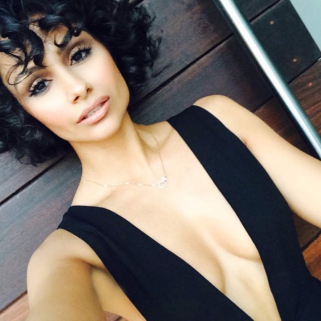 Nazanin takes the plunge..