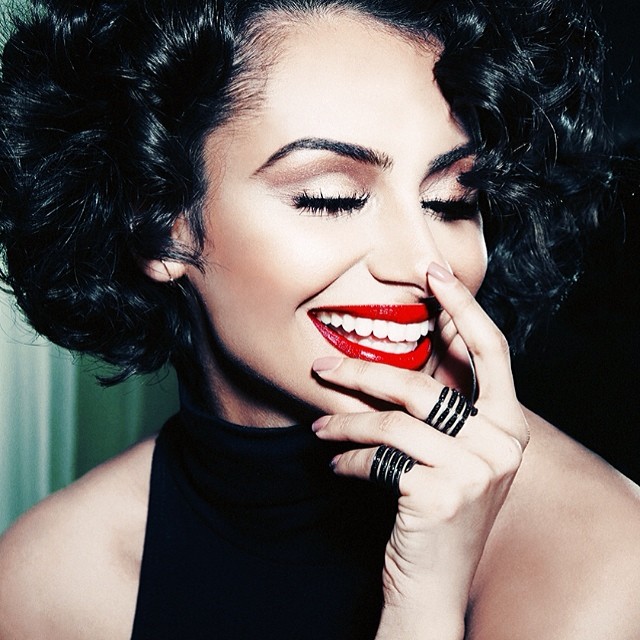 Such a perfect red pout