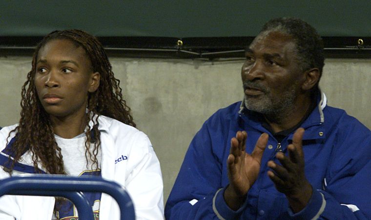 In 2001, Venus and Richard were watching… tennis of course!