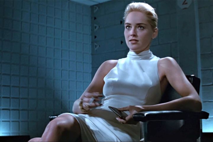 Sharon Stone quickly rose to the top of Hollywood as Catherine Tramell in “Basic Instinct,” thanks to the classic spread eagle scene.