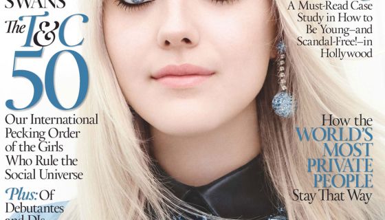 Dakota Fanning Looks All Grown Up On The Cover Of Town & Country
