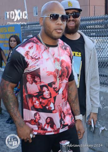 Flo Rida at Toxic Day Party.