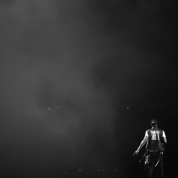 Jay Z takes the stage.