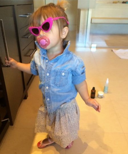Kourtney Kardashian and Scott Disick’s daughter Penelope.