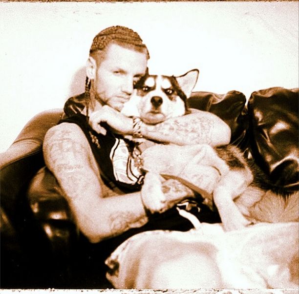 Last year, he was adopted by rapper Riff Raff.