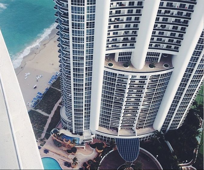 He’s enjoying penthouse buildings with spectacular views…word to Jay Z.