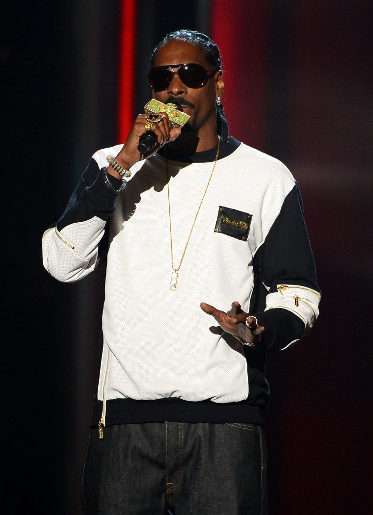 Snoop worked at a supermarket while trying to make it in the rap game.