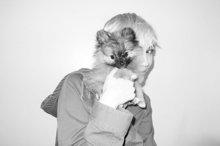 Miley Cyrus poses for Terry RIchardson.