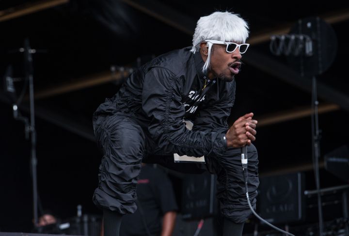 3 Stacks: Outkast rocks the Wireless Festival stage in Birmingham, England.