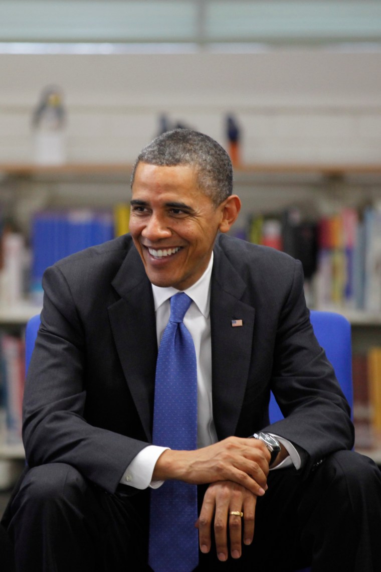 Let’s all be happy like the president.