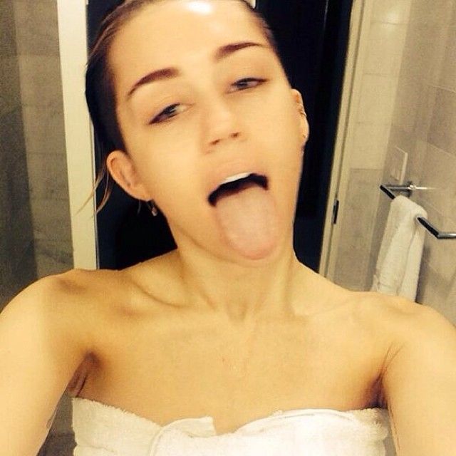 Shower selfie.