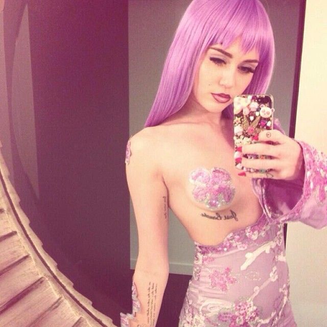 Pretty in pink.