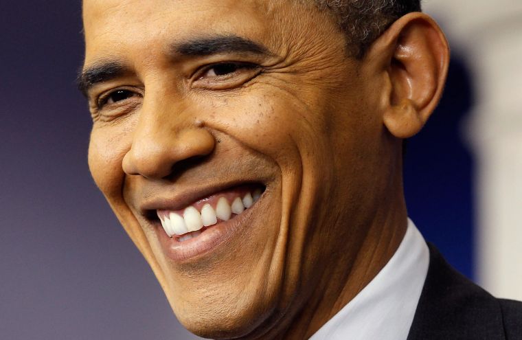 He has many reasons to flash his smile.