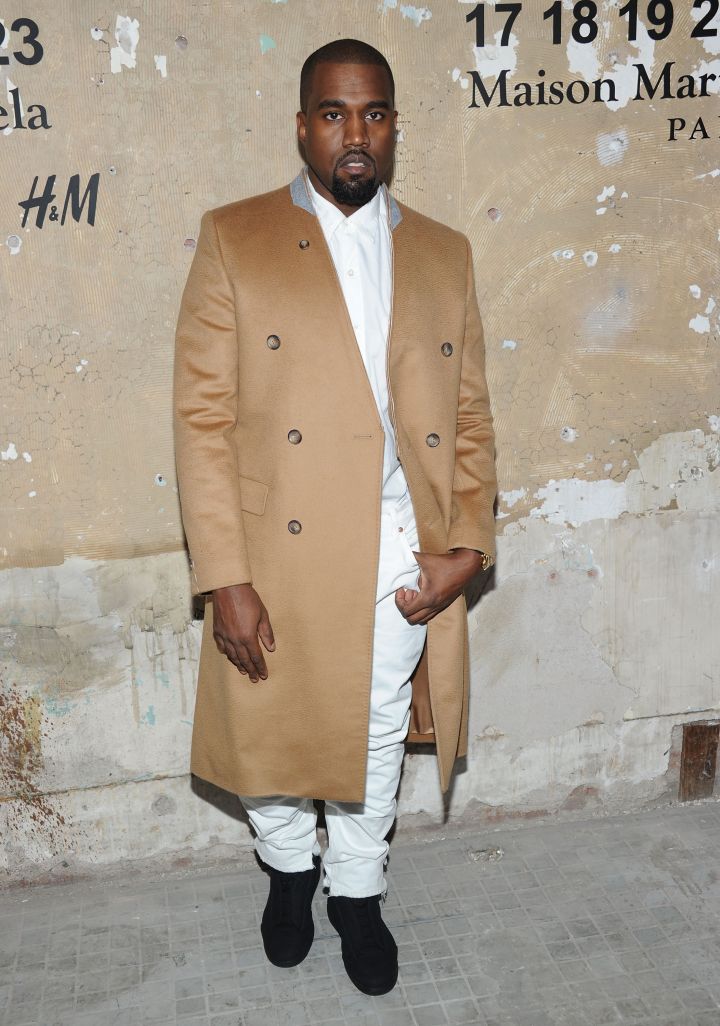 Which winter style do you like: Kanye’s camel-color oversized winter coat…