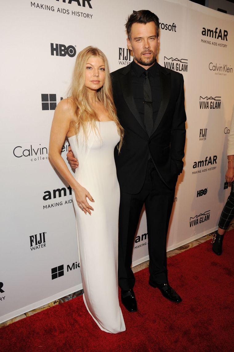 Josh Duhamel met his now-wife Fergie when they co-starred in the show “Las Vegas.”