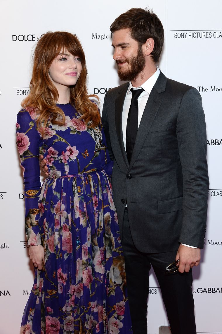 Andrew Garfield and Emma Stone have been together since the two filmed the first “The Amazing Spider-Man” together.