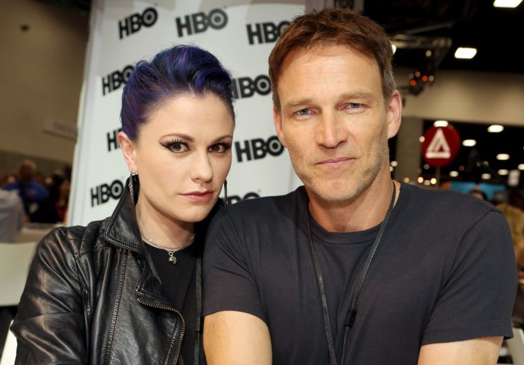 “True Blood” stars Anna Paquin and Stephen Moyer met on the set of the show.