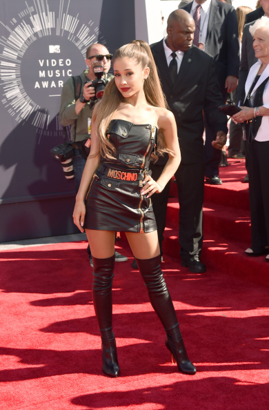 Ariana Grande attends the 2014 MTV Video Music Awards