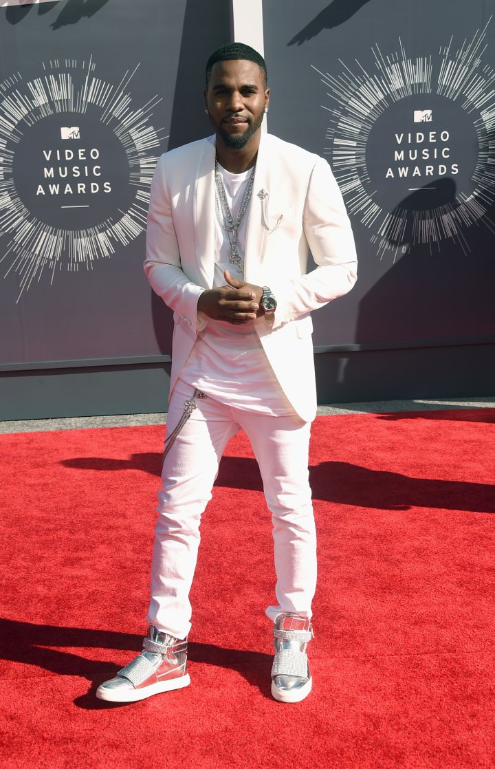 Jason Derulo attends the 2014 MTV Video Music Awards