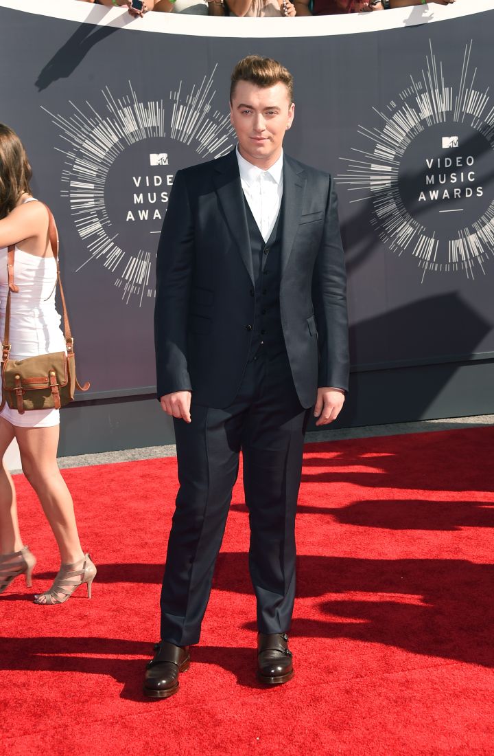 Sam Smith attends the 2014 Video Music Awards