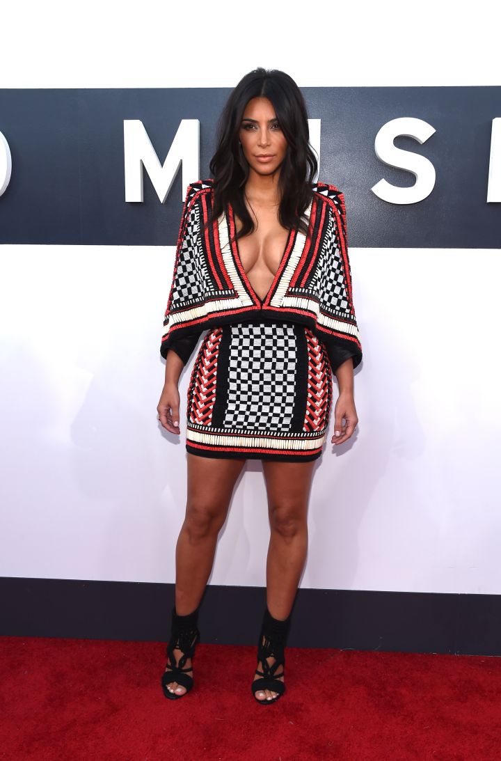Kim Kardashian attends the 2014 MTV Video Music Awards