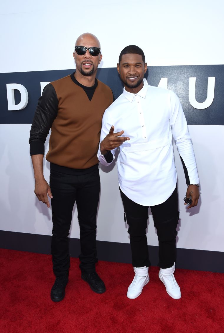 Common & Usher attend the 2014 MTV Video Music Awards