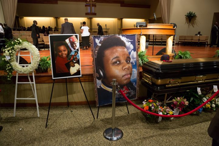 Rest In Peace: Funeral Held For Michael Brown