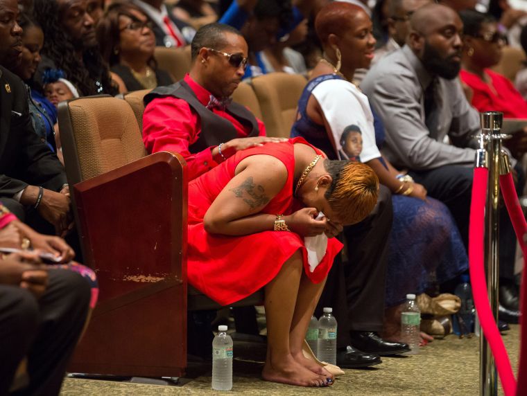 Rest In Peace: Funeral Held For Michael Brown