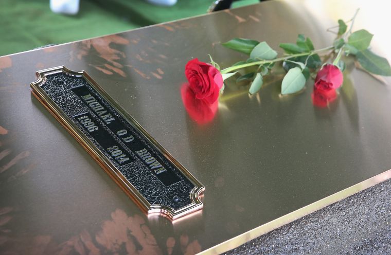 Rest In Peace: Funeral Held For Michael Brown