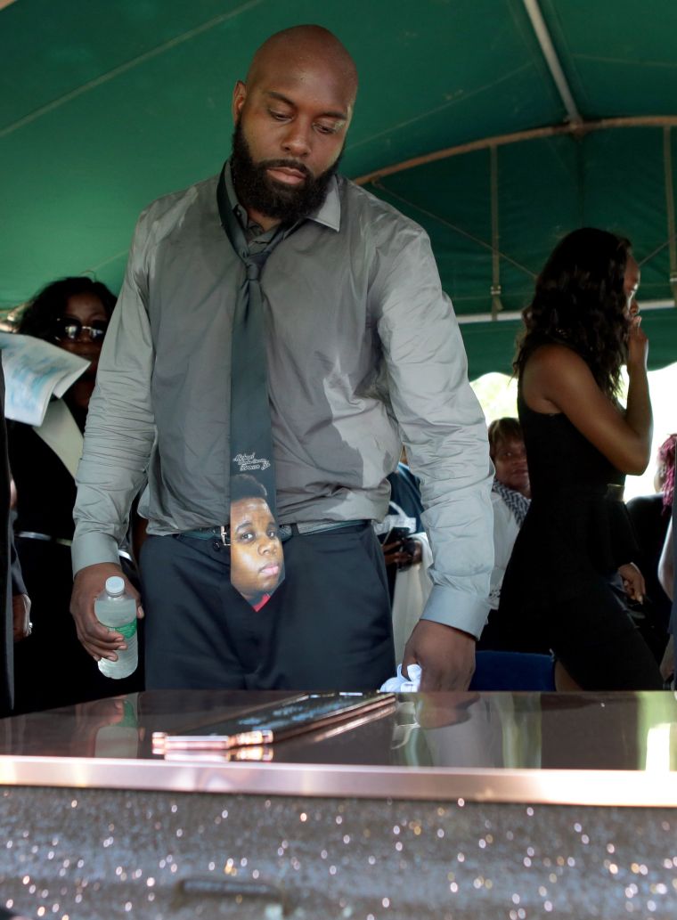 Rest In Peace: Funeral Held For Michael Brown