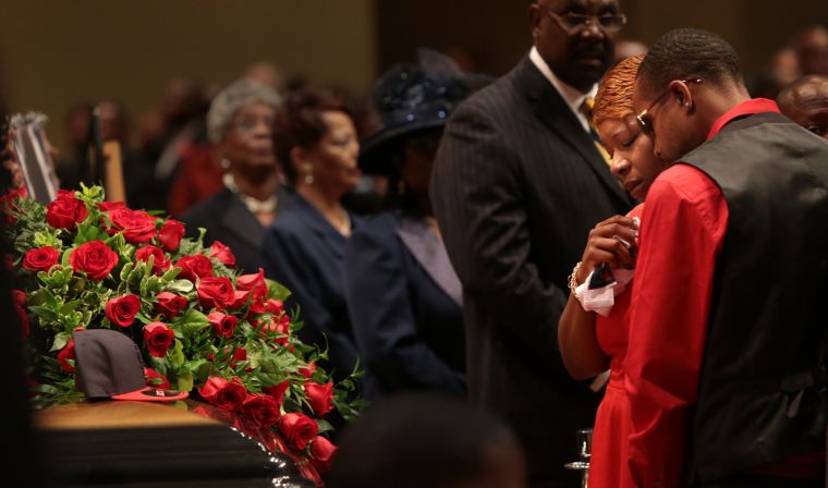 Rest In Peace: Funeral Held For Michael Brown