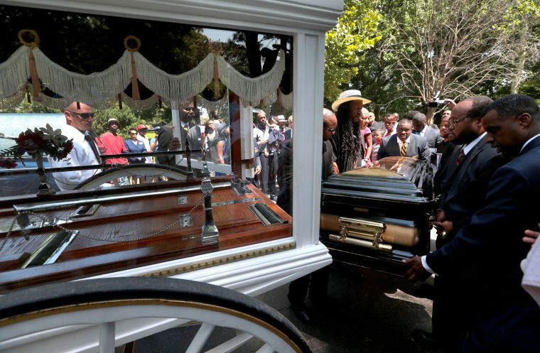 Rest In Peace: Funeral Held For Michael Brown