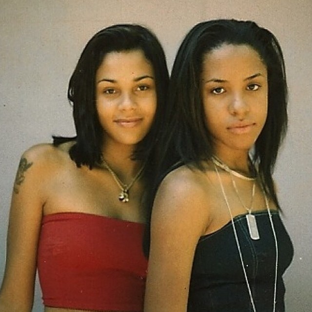 Aaliyah and Kidada.