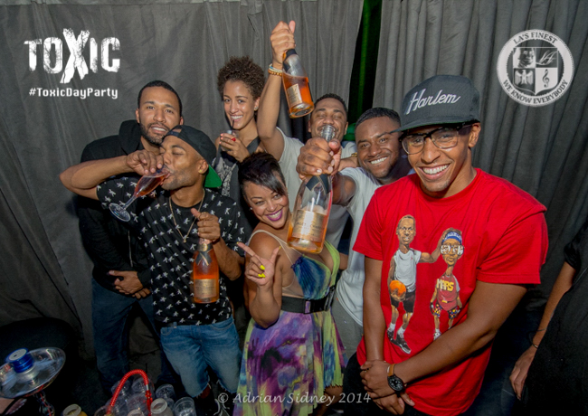 Partying Hard At ToXic Day Party.