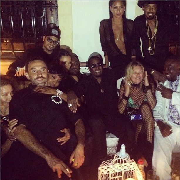 Cassie, Diddy, and more hang out in Ibiza for Riccardo Tisci’s birthday!