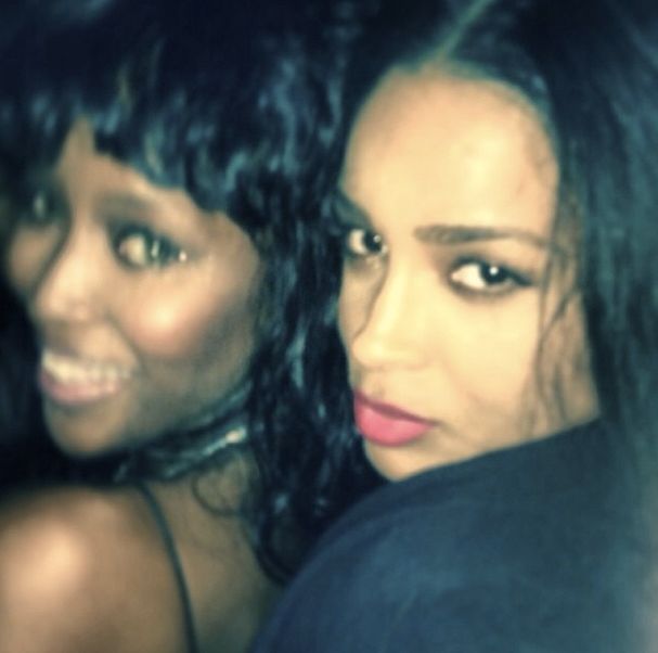 Ciara and Naomi Campbell hang out in Ibiza