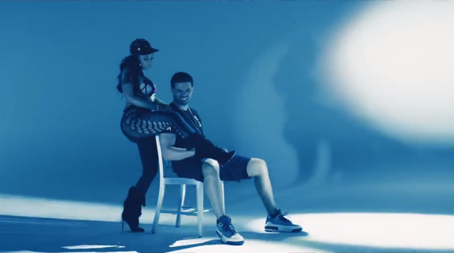 Drake S 28 Best Facial Expressions In Nicki Minaj S “anaconda” Video Photos Hot 107 9 Hot