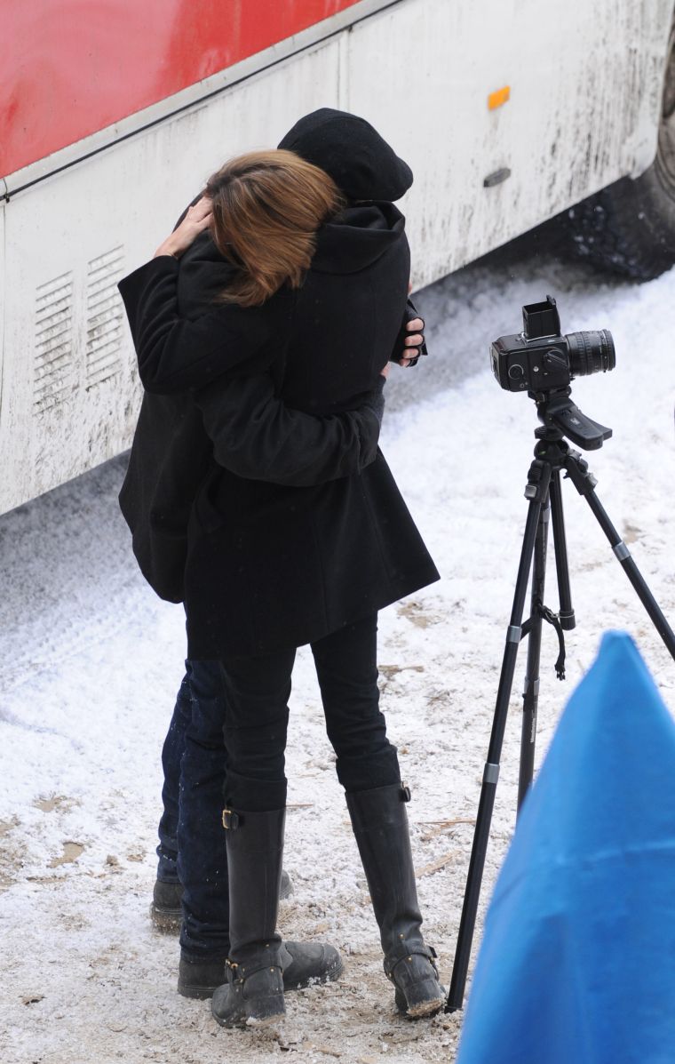 How sweet that hug looks.