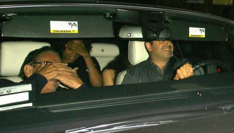 Donald Sterling was spotted having dinner with a nice chocolate mommy at Mr. Chow in Beverly Hills, CA.