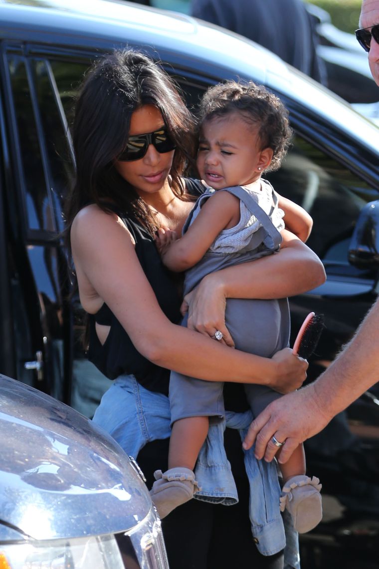 Aww, don’t cry North!