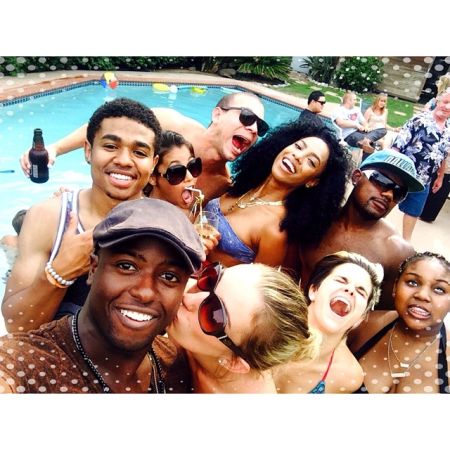 On his favorite things to do outside of acting: “Going to the beach, watch television and film, and put my visual arts skills to use through clothing design and web design.”