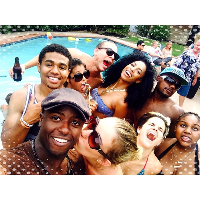 On his favorite things to do outside of acting: “Going to the beach, watch television and film, and put my visual arts skills to use through clothing design and web design.”