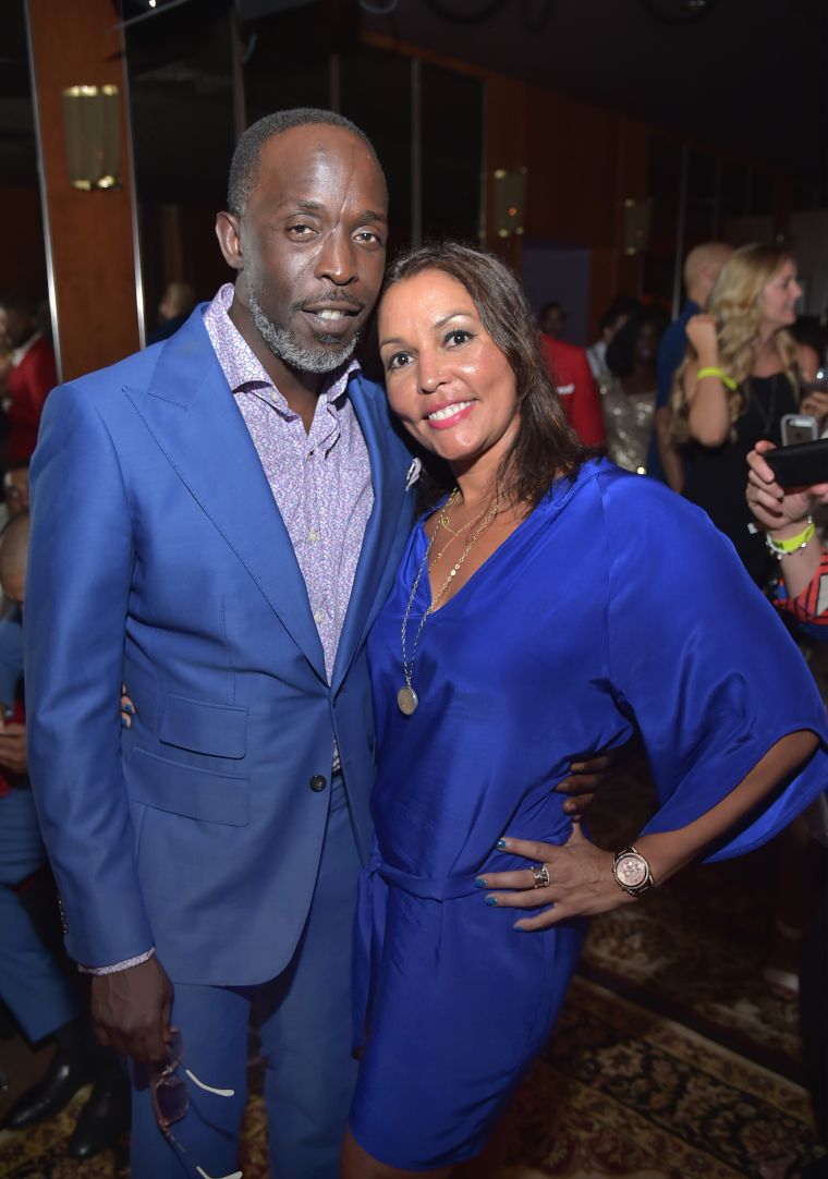 Actor Michael K. Williams & HBO’s Multicultural Marketing SVP Lucinda Martinez