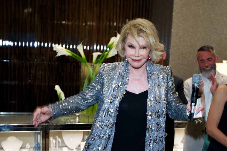 Even at 81, Joan knows how to party.