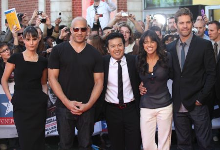 The “Fast & Furious 4” cast gather for a photocall in 2009.